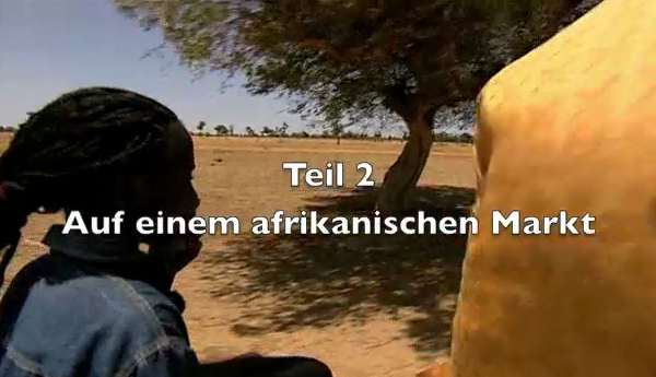 Auf einem afrikansichen Markt